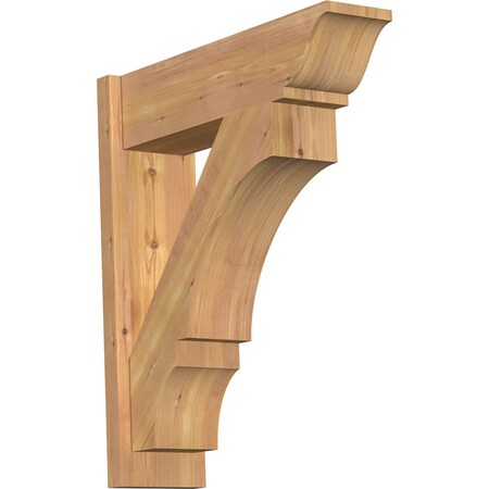 Ekena Millwork Balboa Smooth Traditional Outlooker, Western Red Cedar, 7 1/2"W x 26"D x 30"H OUT08X26X30BOA01SWR